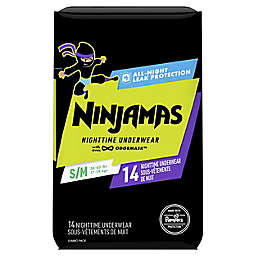 Pampers® Ninjamas Small/Medium 14-Count Boys' Nighttime Underwear