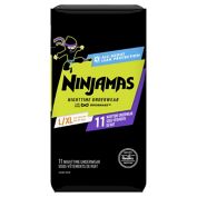 Pampers&reg; Ninjamas Large/X-Large 11-Count Boys&#39; Nighttime Underwear