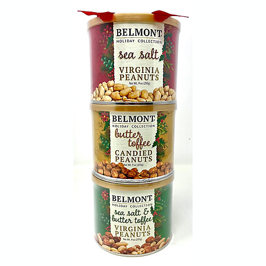 Alternate image 1 for Belmont® Holiday Collection Peanut Trio Set