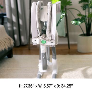 Ingenuity&trade; AnyWay Sway&trade; PowerAdapt&trade; Dual-Direction Portable Swing in Grey. View a larger version of this product image.