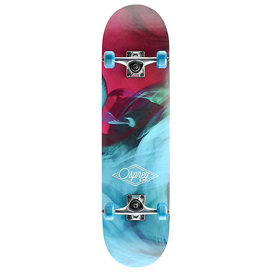 Alternate image 1 for Osprey® Emulsion 31-Inch Double Kick Skateboard in Purple/Blue