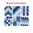 Alternate image 3 for SKIP*HOP&reg; 72-Piece Playspot Geo Foam Play Mat Floor Tiles Set in Blue Ombre