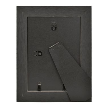 Everhome&trade; Single Opening 5-Inch x 7-Inch Wood and Glass Picture Frame in Grey. View a larger version of this product image.