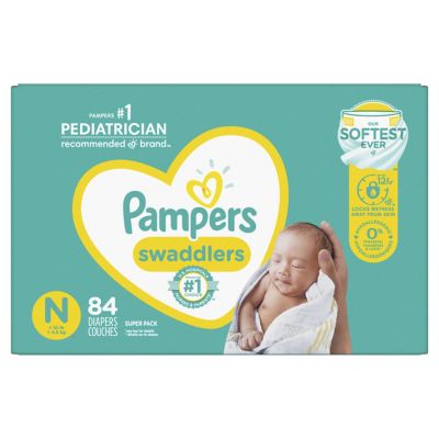 Pampers&reg; Swaddlers&trade; 84-Count Size 0 Super Pack Diapers