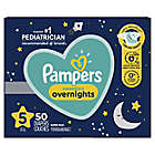 Alternate image 0 for Pampers&reg; Swaddlers 50-Count Size 5 Overnights Disposable Diapers
