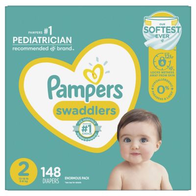 Pampers&reg; Swaddlers&trade; 148-Count Size 2 Pack Diapers