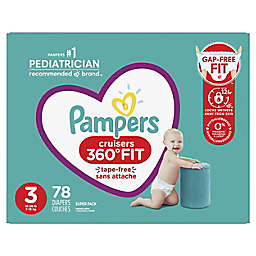 Pampers® Cruisers™ Size 3 78-Count 360º Fit Disposable Diapers