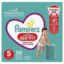 Pampers® Cruisers™ Size 5 56-Count 360º Fit Disposable Diapers