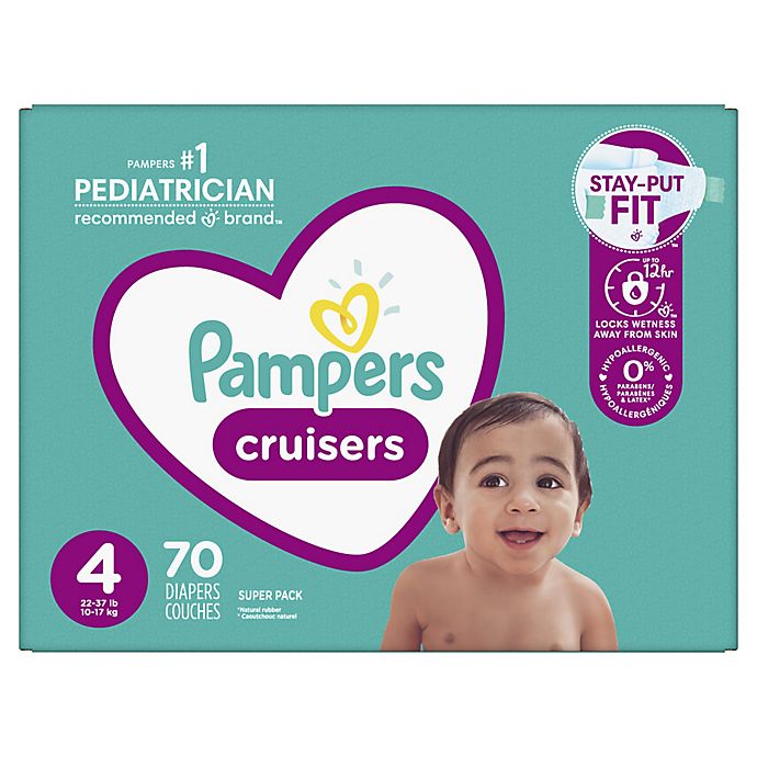 Alternate image 1 for Pampers® Cruisers™ Disposable Diapers Collection