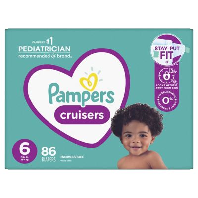 Pampers&reg; Cruisers&trade; Size 6 86-Count Disposable Diapers