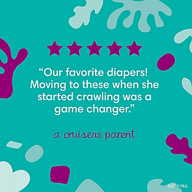 Pampers&reg; Cruisers&trade; Size 4 70-Count Disposable Diapers. View a larger version of this product image.