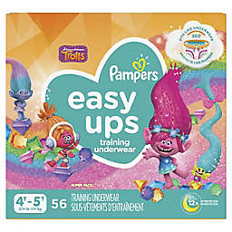 Pampers® Easy Ups 56-Count Size 4T-5T Girl's Training Underwear