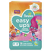 Pampers&reg; Easy Ups&trade; Size 4-5T 18-Count Jumbo Pack Girl&#39;s Training Underwear