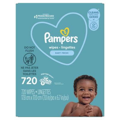 Pampers&reg; Complete Clean&trade; 720-Count Scented Baby Wipes