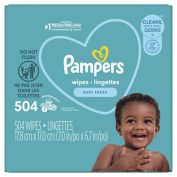 Pampers&reg; Complete Clean&trade; 504-Count Scented Baby Wipes