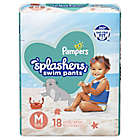 Alternate image 0 for Pampers&reg; Splashers 18-Count Size M Disposable Swim Pants