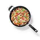 Alternate image 6 for Starfrit The Rock Nonstick 13-Inch Aluminum Stir Fry Pan with Helper Handle
