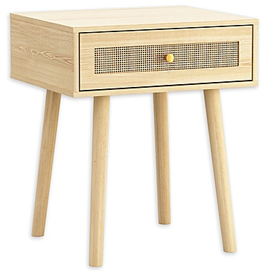 Atlantic&reg; Loft &amp; Luv&trade; Coda End Table in Natural/Gold. View a larger version of this product image.