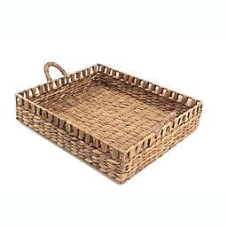 Bee & Willow™ Tapered Mixed Weave Tray in Natural