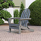 Alternate image 0 for POLYWOOD&reg; Folding Adirondack Chair in Slate Grey