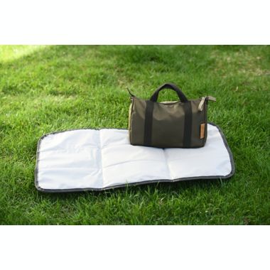 goldbug&trade; Multi-Tasker Convertible Diaper Backpack in Green. View a larger version of this product image.