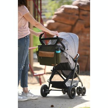 goldbug&trade; Multi-Tasker Convertible Diaper Backpack in Green. View a larger version of this product image.