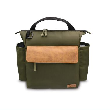 goldbug&trade; Multi-Tasker Convertible Diaper Backpack in Green. View a larger version of this product image.