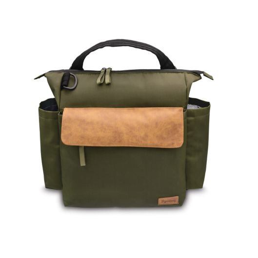 svær at tilfredsstille gravid dekorere goldbug™ Multi-Tasker Convertible Diaper Backpack in Green | buybuy BABY