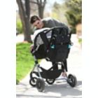 Alternate image 2 for goldbug&trade; Roll Top Diaper Bag in Black