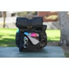 Alternate image 7 for goldbug&trade; Roll Top Diaper Bag in Black