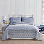 SCOUT© Call Me Wavy Quilt Set in Navy