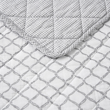 SCOUT© Catch And Release Quilt Set in Grey. View a larger version of this product image.