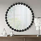 Alternate image 2 for Madison Park Signature Marlowe 27-Inch Round Wall Mirror in Black