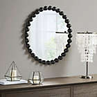 Alternate image 1 for Madison Park Signature Marlowe 27-Inch Round Wall Mirror in Black
