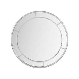 Martha Stewart Katonah 36-Inch Round Accent Mirror in Silver