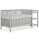 Alternate image 0 for Dream On Me Synergy 4-in-1 Convertible Crib And Changer in Pebble Grey