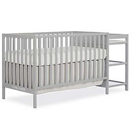 Dream On Me Synergy 4-in-1 Convertible Crib And Changer in Pebble Grey