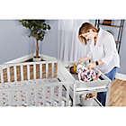 Alternate image 4 for Dream On Me Synergy 4-in-1 Convertible Crib And Changer in Pebble Grey