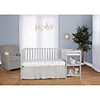 Alternate image 9 for Dream On Me Synergy 4-in-1 Convertible Crib And Changer in Pebble Grey
