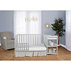 Alternate image 10 for Dream On Me Synergy 4-in-1 Convertible Crib And Changer in Pebble Grey