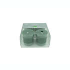 Alternate image 1 for H for Happy&trade; Votive Candles in Green (Set of 4)