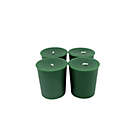 Alternate image 0 for H for Happy&trade; Votive Candles in Green (Set of 4)