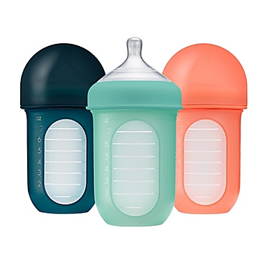 Boon NURSH&trade; 3-Pack Silicone Pouch Bottle. View a larger version of this product image.