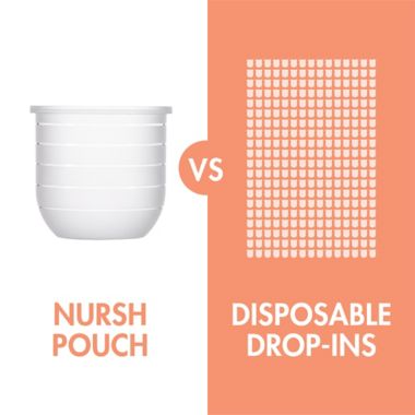 Boon Nursh 3-Pack 4 oz. Silicone Baby Bottles. View a larger version of this product image.