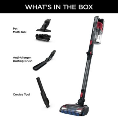 Shark&reg; Cordless Vertex&trade; Pro Vacuum in Black/Red. View a larger version of this product image.