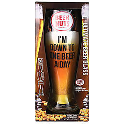 Beer Nuts® "One Beer a Day" Ultimate Beer Glass Gift Set