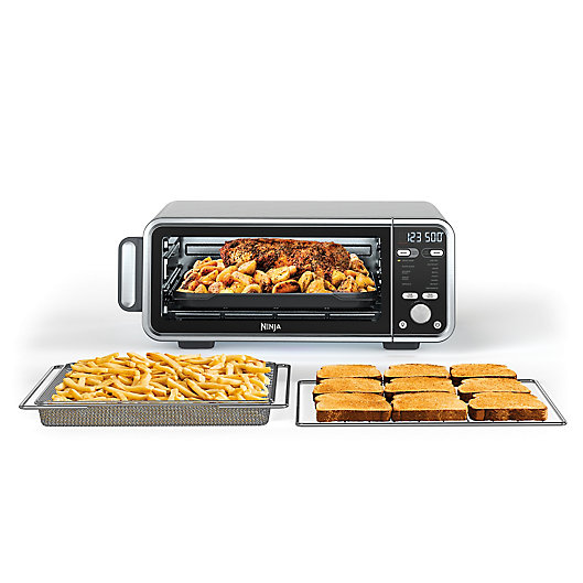 Alternate image 1 for Ninja® Foodi™ Dual Heat Air Fry Oven in Stainless Steel/Black