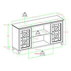 Alternate image 2 for Forest Gate&trade; 60-Inch Fretwork TV Stand