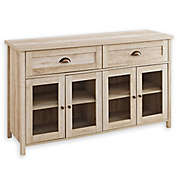 Forest Gate&trade; 52-Inch 2-Drawer Tall Farmhouse TV Stand in White Oak