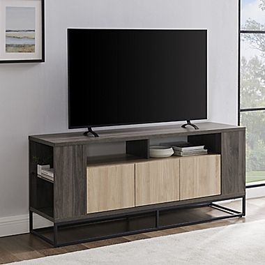 Forest Gate&trade; 58-Inch Contemporary TV Stand in Birch. View a larger version of this product image.
